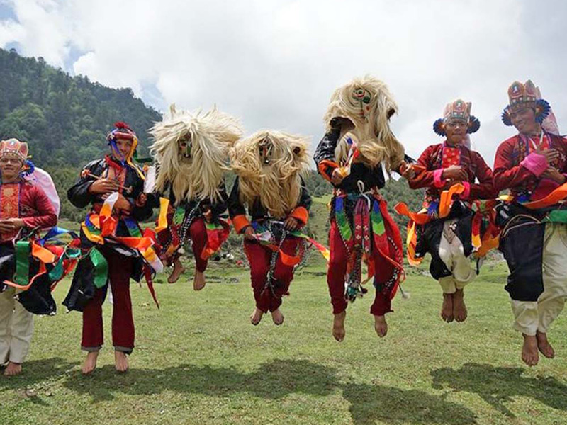 Sakteng festival in eastern Bhutan